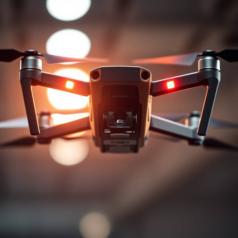 Dron profesional con cámara para filmación aérea